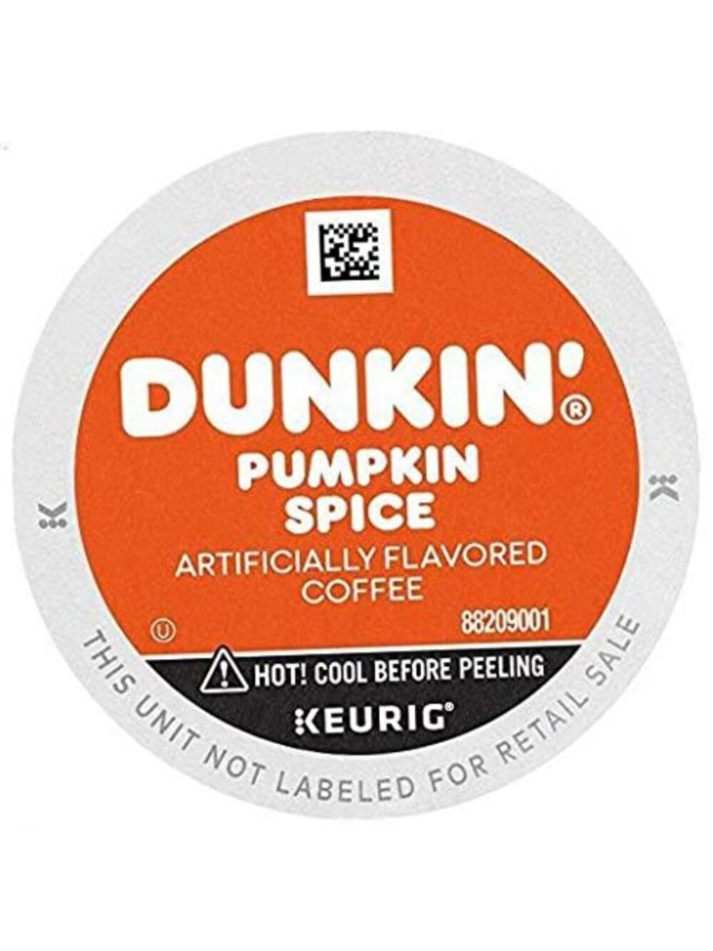 Pumpkin Spice Flavored Coffee Pods - 88 Keurig K-Cups for Fall Flavor Bliss